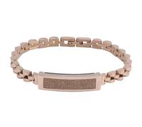 Purokise Bracciale fitness tracker intelligente, lega di zinco Bluetooth IP68 Tracker di attività indossabile impermeabile Bracciale elegante per le donne Monitoraggio dello sport del (Oro)