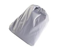 Purokise Cubiertas de bañera de hidromasaje protectores de bañera de Spa inflables muebles de jardín cubierta de polvo 190 g tafetán de poliéster de Plata para bañeras de hidromasaje y (Grigio)