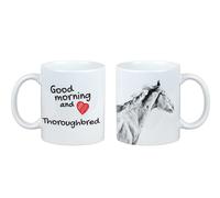 Purosangue tazza con cavallo buongiorno Art-Dog