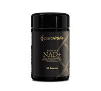 Purovitalis NAD+ Booster con Nicotinamide Riboside, Nicotinamide e PQQ