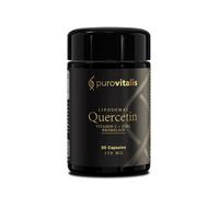 Purovitalis Quercetina Liposomiale con Vitamina C, Zinco e Bromelina -