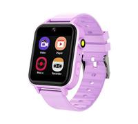 (Purple 1, Multicolor) A8 1.54 Inch Touch Screen Kids Smart Watch Story Telling Habit Tracker Camera Watch with Games - Blu