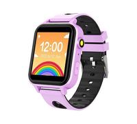 (Purple 2, Multicolor) A8 1.54 Inch Touch Screen Kids Smart Watch Story Telling Habit Tracker Camera Watch with Games - Blu