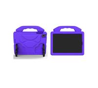(Purple) Anti-shock Kickstand Thumb EVA Tablet Case for iPad mini (2019) 7.9 inch / mini 4 - Black