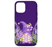 Purple Awareness Gnome For Hippie Mom And Funny Gardener Custodia per iPhone 12/12 Pro