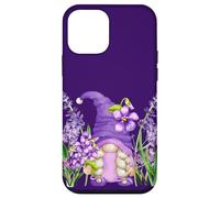 Purple Awareness Gnome For Hippie Mom And Funny Gardener Custodia per iPhone 12 mini