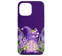 Purple Awareness Gnome For Hippie Mom And Funny Gardener Custodia per iPhone 13 Pro Max