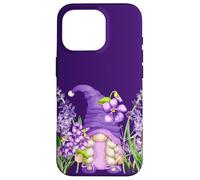 Purple Awareness Gnome For Hippie Mom And Funny Gardener Custodia per iPhone 16 Pro