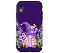 Purple Awareness Gnome For Hippie Mom And Funny Gardener Custodia per iPhone XR
