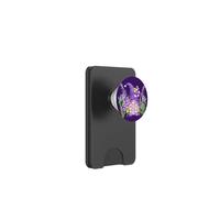 Purple Awareness Gnome For Hippie Mom And Funny Gardener PopSockets PopWallet per MagSafe