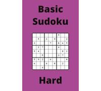 Purple Basic Sudoku Book, 9x9 Puzzles, 150 Pages, 5x8, Hard