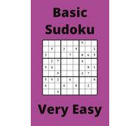 Purple Basic Sudoku Book, 9x9 Puzzles, 300 Pages, 5x8, Very Easy