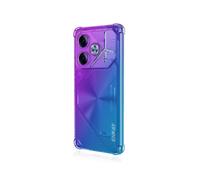 (Purple Blue, Multicolor) For TECNO Pova 6 5G TPU Case ENKAY Thickened Four Corner Drop-proof Phone Back Cover - Purple Gold