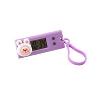 (Purple Bunny)Bunny Cartoon Digit Orologio da Appendere Orologio Elettronico Portatile per Classi Studenti