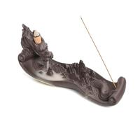 Purple Clay Backflow Incense Burner Dragon Decoration Creativity Chinese Loong Incense Holder Smoke Incense Burner Office Decoration