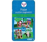 Purple Cow Fiabe puzzle magnetici - Biancaneve, Raperonzolo