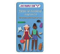 Purple Cow- Vesti Le Modelle Magnetico, Colore Bianco, Small, 7290016026825