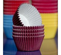 Purple Cupcakes Pirottini per cupcake, 60 pezzi, colore: Bordeaux