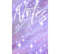 Purple Galaxy Notebook | Cosmic Star Journal for Writing, Notes & Ideas | Aesthetic 6x9 Lined Notebook - 120 Pages
