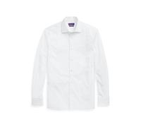 Purple Label Camicia da smoking in popeline EU 39.5 Bianco