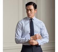 Purple Label Camicia in twill a righe EU 44.5 White