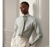 Purple Label La camicia fil-à-fil EU 44.5 Green