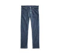Purple Label Pantaloni velluto coste stretch Slim-Fit 32 Navy Chairman classico
