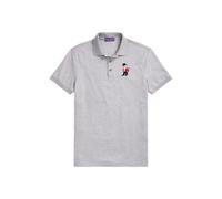 Purple Label Polo Polo Bear Custom Slim-Fit XL Light Grey Heather