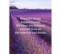 Purple Lavender Field Wallpaper Notebook: For students and educational institutions, suitable for women and men, office workers, teenagers, women, men and suitable as a gift for special occasions, 8.5x11, 100 pages