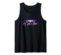 Purple Moon Phase Heart - I'll Get Over It... Grafica viola Canotta