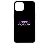 Purple Moon Phase Heart - I'll Get Over It... Grafica viola Custodia per iPhone 13