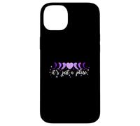 Purple Moon Phase Heart - I'll Get Over It... Grafica viola Custodia per iPhone 14 Plus
