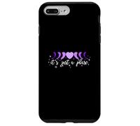 Purple Moon Phase Heart - I'll Get Over It... Grafica viola Custodia per iPhone 7 Plus/8 Plus