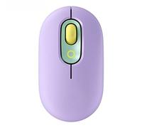Purple Mouse Wireless Mouse USB Ricaricabile Bluetooth Compatibile RGB Mouse Silenzioso con Retroilluminazione (Color : Purple, Size : One Size) little surprise