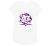 Purple Reign: Avventura Reale per Ragazzi Maglietta, Ragazze, Bianco, L