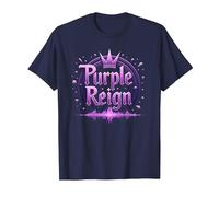 Purple Reign: Avventura Reale per Ragazzi Maglietta, Uomo, Navy, M