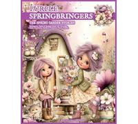 Purple Springbringers: The Spring Garden Stories: Ephemera, Texts & Backgrounds for Collage, Junk Journals, Cards & Creative Paper Crafts