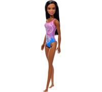 Purple Swimwear Barbie Beach Doll by Mattel