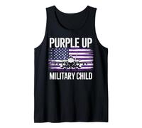 Purple Up For Military Kids Month Jet Fighter Military Air Canotta