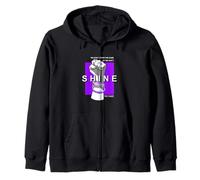 Purple We Don't Grind/Shine La stessa grafica viola Felpa con Cappuccio