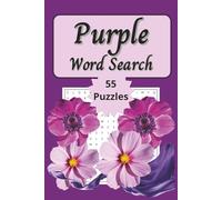Purple Word Search Puzzle Book: 55 Puzzles