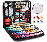 Purpledi Kit Cucito Set da Cucito con Accessori, Set da Cucito con 249 Accessori da Cucito, Mini kit da cucito portatile con accessori e valigetta Portatile Kit da Cucito per Principianti