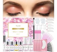 Purpledi Kit Lifting Extension Completo Laminazione Ciglia e Sopracciglia, Lash Lift Sicuro