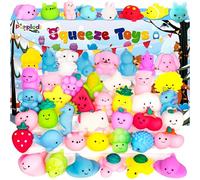 Purpledi Squeeze Toys Squishy Giocattoli 50 pezzi per Feste per Bambini, Giocattoli Antistress da Spremere Morbidi , Regalo di Natale,Regalini Fine Festa Compleanno c