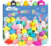 Purpledi Squeeze Toys Squishy Giocattoli 50 pezzi per Feste per Bambini, Giocattoli Antistress da Spremere Morbidi , Regalo di Natale,Regalini Fine Festa Compleanno