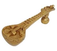 Purpledip 10814 - Maniglia per porta principale, strumento musicale indiano Sitar Design (10814)