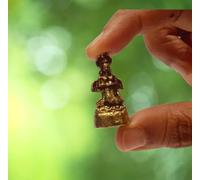 Purpledip Rare Miniature Statue Nag Kanya in Standing Posture; Unique Collectible Gift (11416)