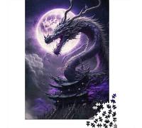 PurpleDragonNight Jigsaw Puzzle Impossible 1000 Pezzi Decorazione Per La Casa. Rilassamento E Intelligence Per Adulti E Ragazzi Da 14 Anni 38x26cm/1000pcs