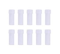 PURPLELILY 10pcs cucito ago contenitore trasparente ricamo infeltrimento bottiglia scatola pin stoccaggio tubo strumento cucito tubo