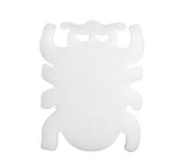 PURPLELILY 10pcs Forma Piscina Schiuma Spugna Filtro Vasca Spa Olio Assorbente Fanghi Strumento di Pulizia Metallo Fold Back Clip Morsetti di Carta Morsetti a Molla Raccoglitore Molle Molle Molle Per